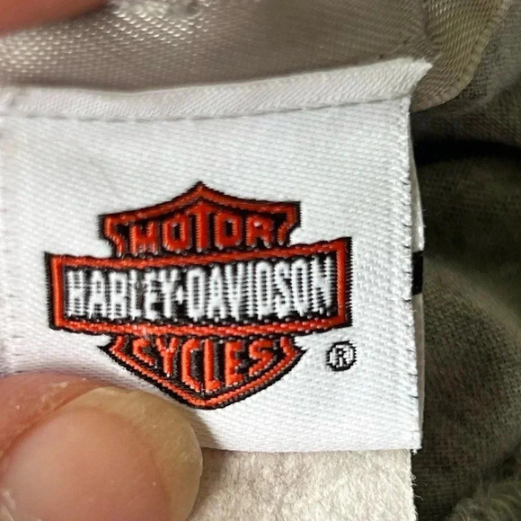 Harley Davidson Soul Of The Road tee gray embellished chain back Size XL - Picture 6 of 9